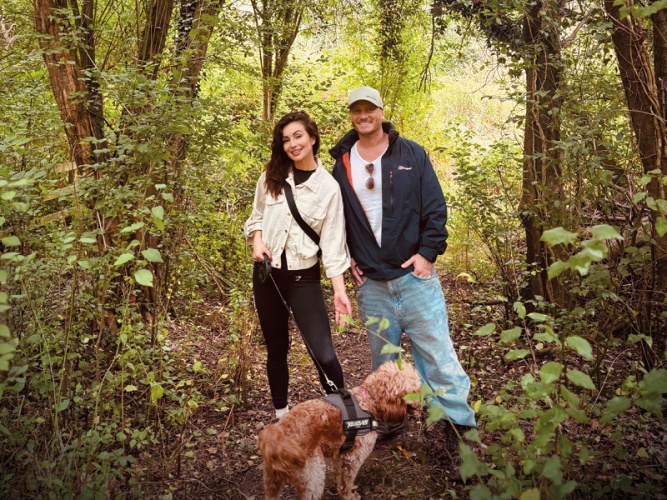 Take an Autumn Walk Through Dalby Forest With Matthew Wolfenden and Roxy Shahidi