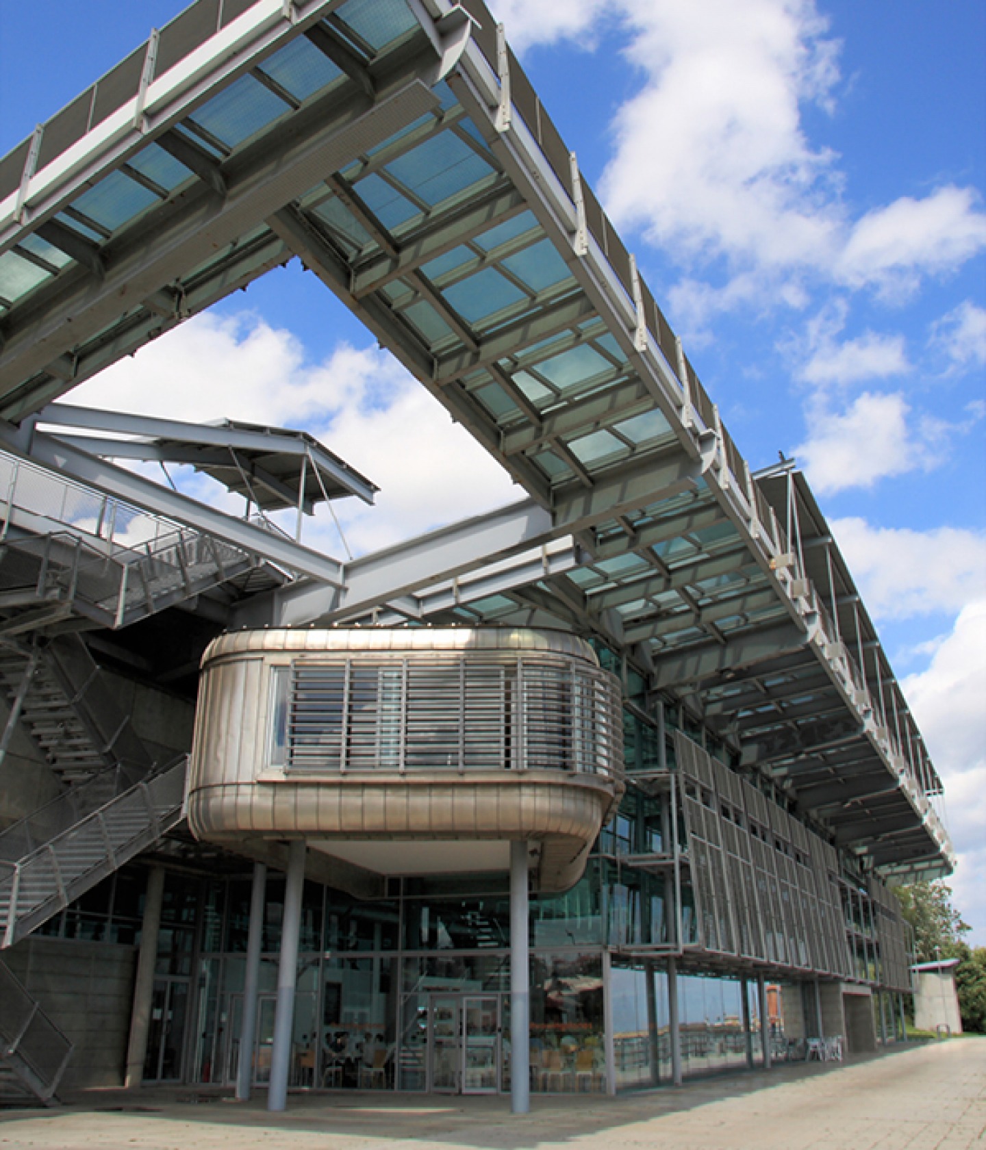 Exterior of National Glass Centre