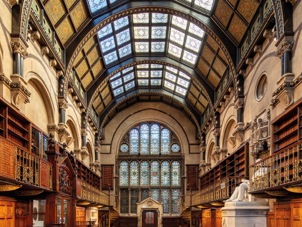 stained glass roof
