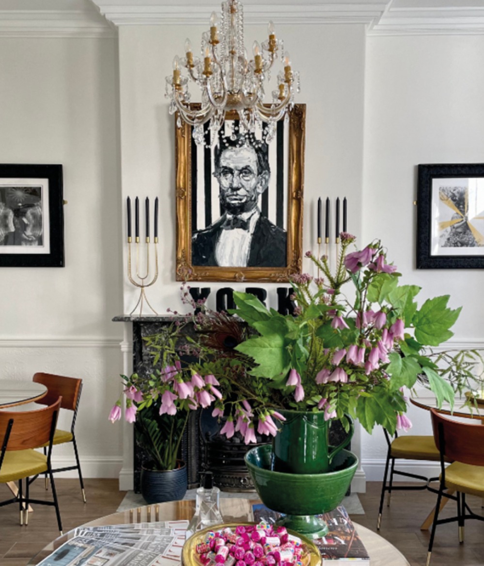Dining room at The Bishop & The Bison with modern decor