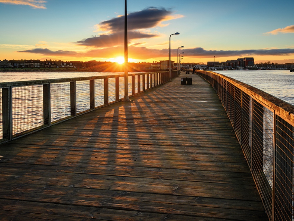 Amble boardwalk
