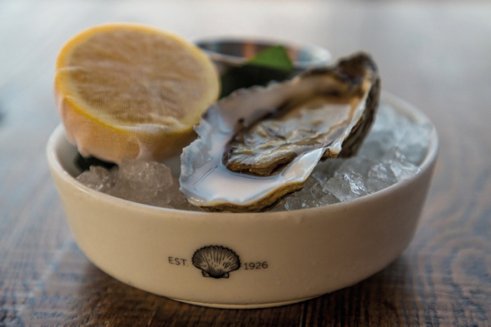 Oysters from Colmans Seafood Temple