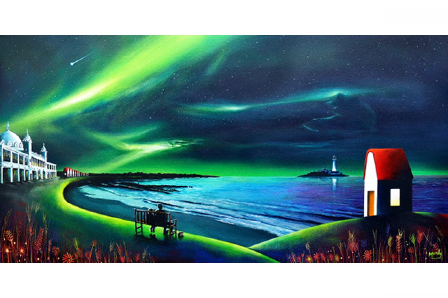 Whitley Lights limited edition giclée print
