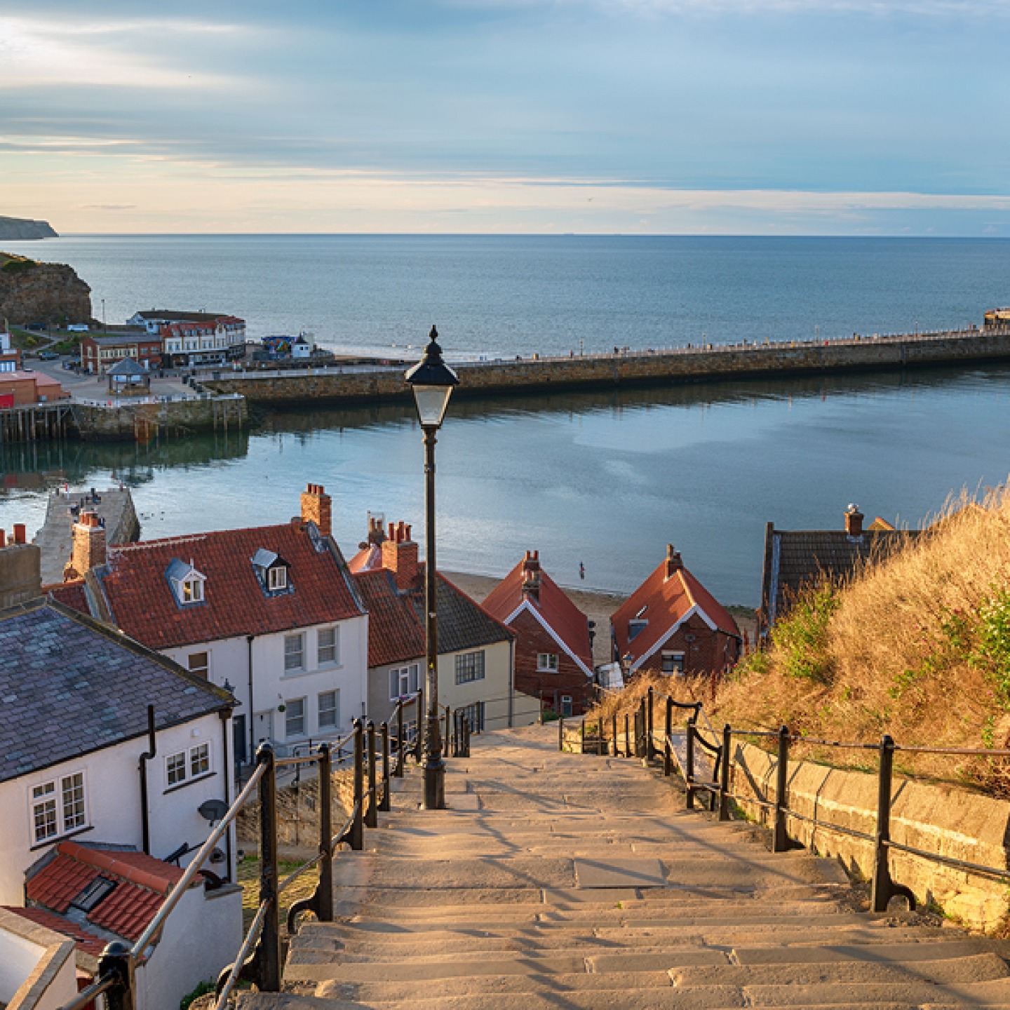 The 199 Steps at Whitby