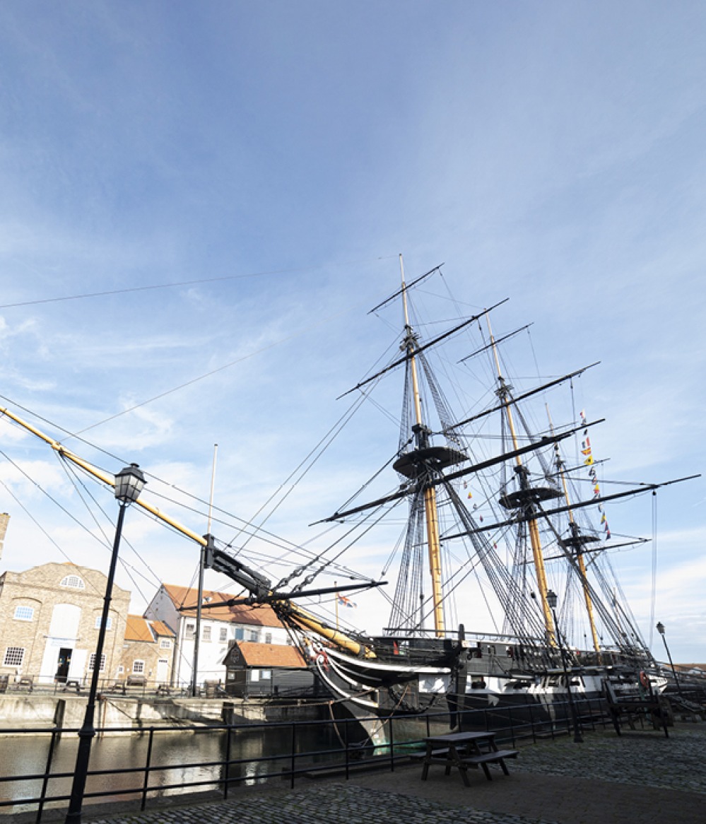 HMS Trincomalee at the National Museum of the Royal Navy