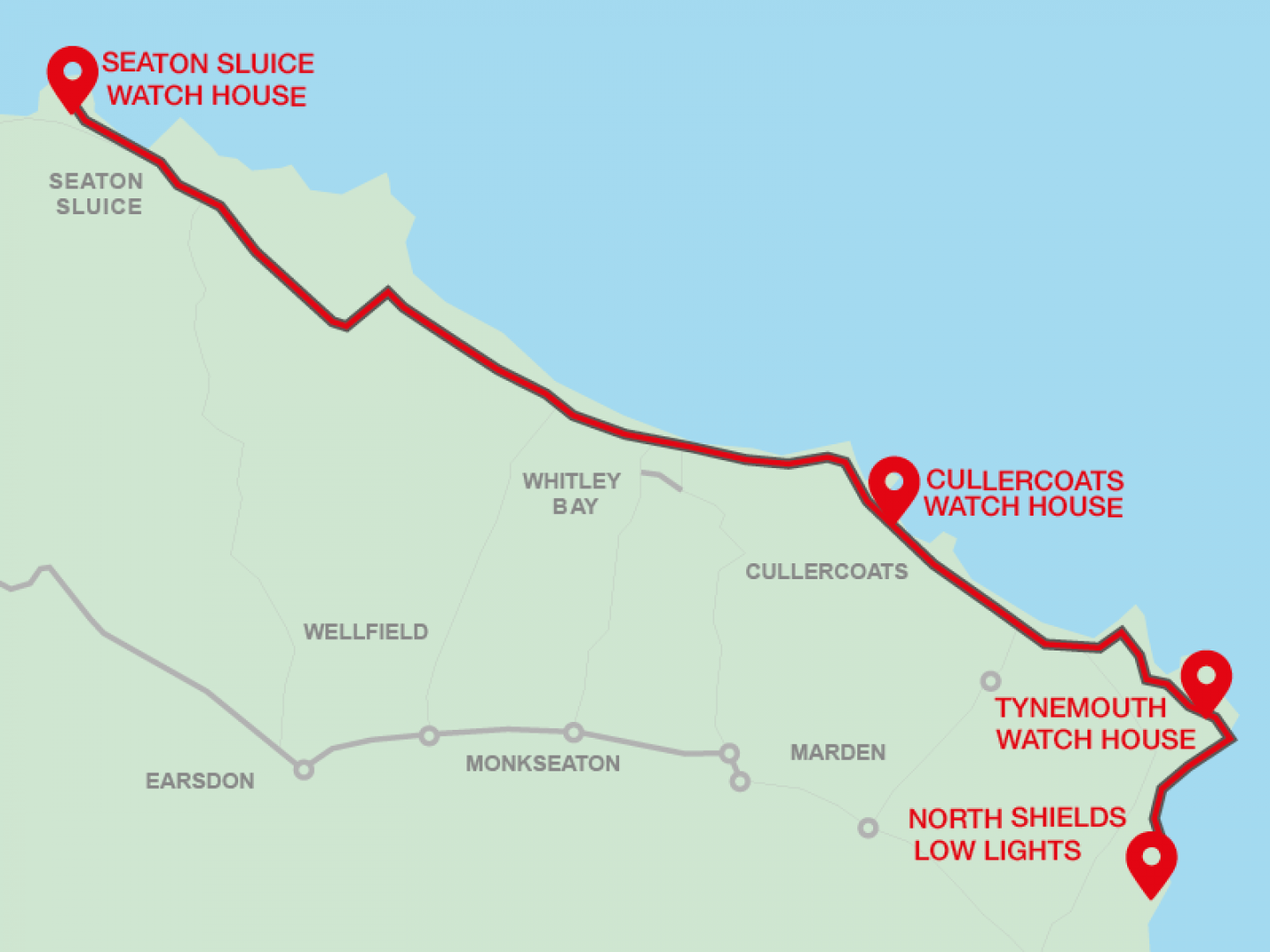 Watch House Trail Leaflet Map