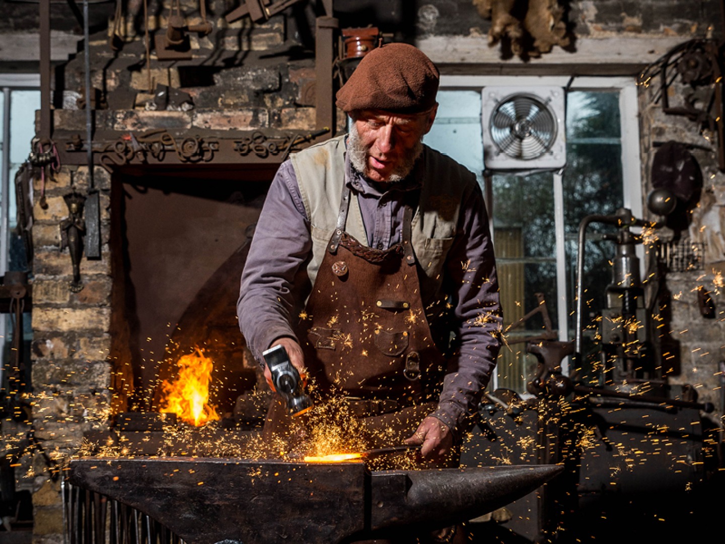 Anvil Man at Work