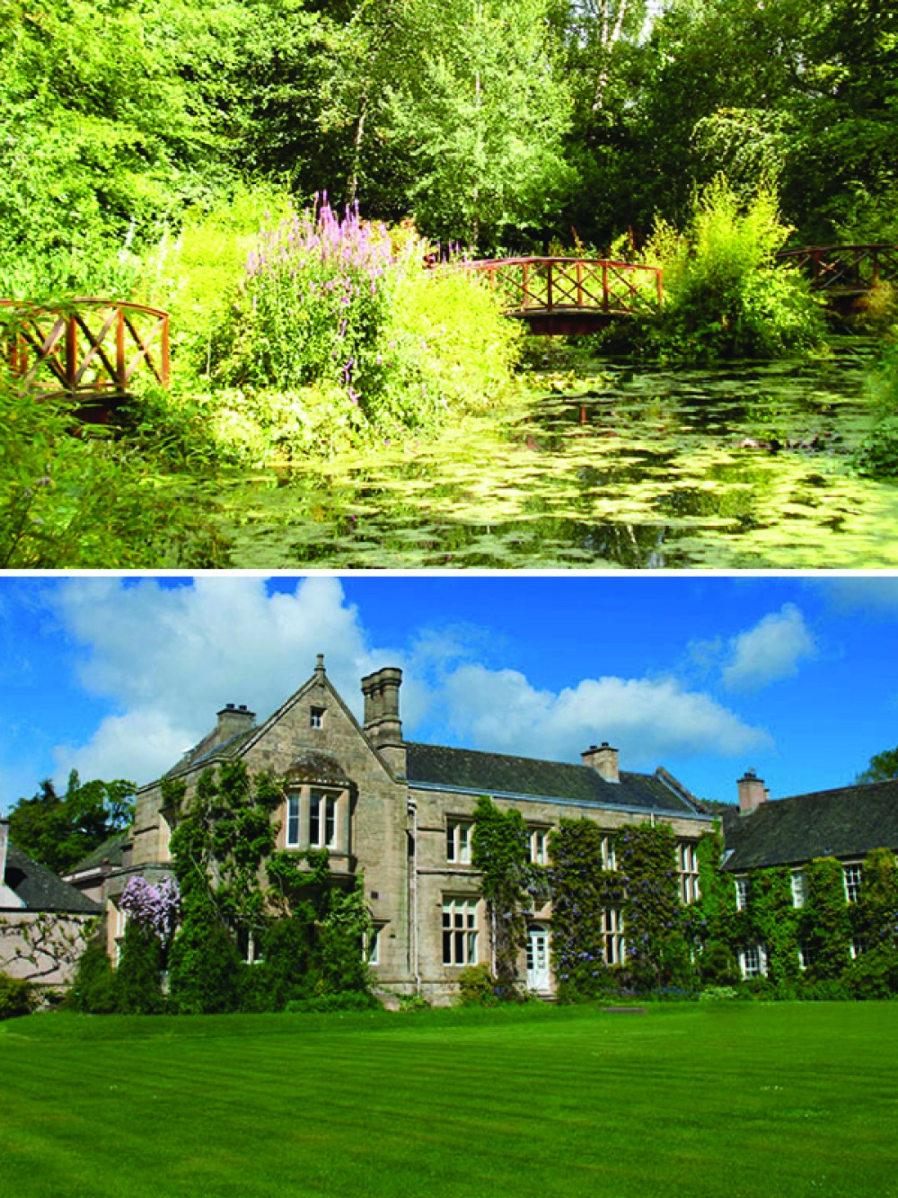 House and gardens