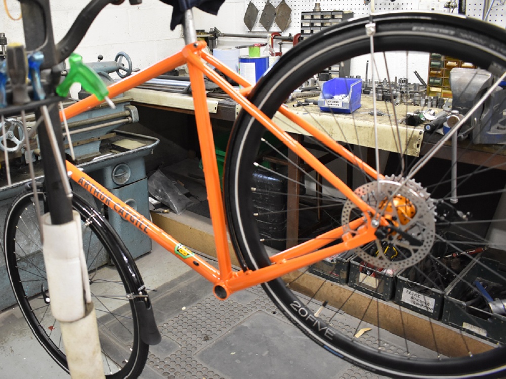 Arthur Caygill bike frame