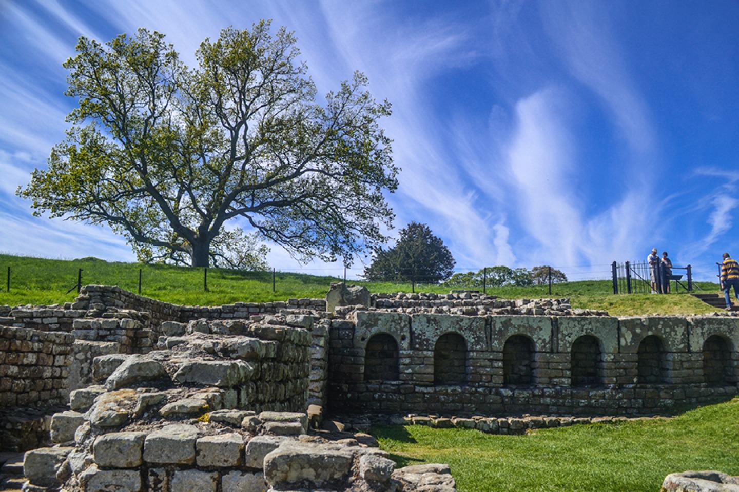 Bath House at Chesters Roman Fort