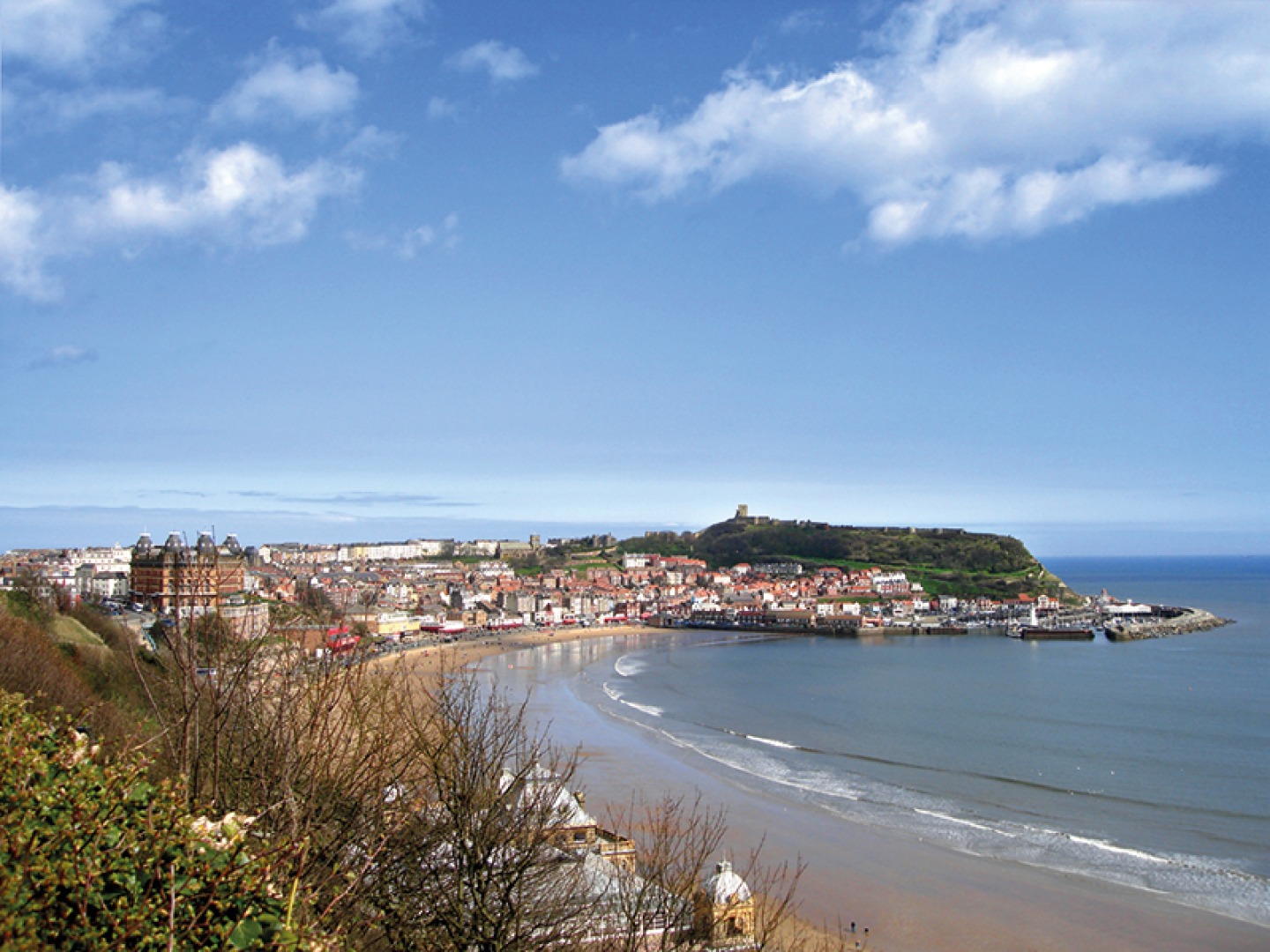 view over Scarborough beach