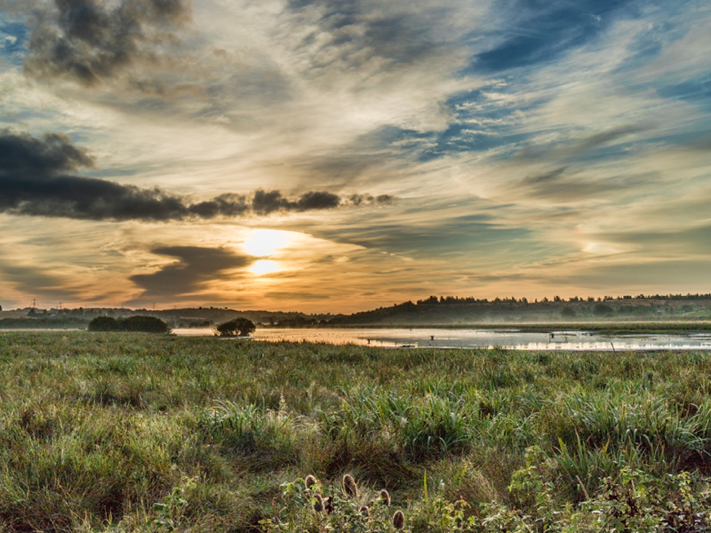 Sunset Lin Dike