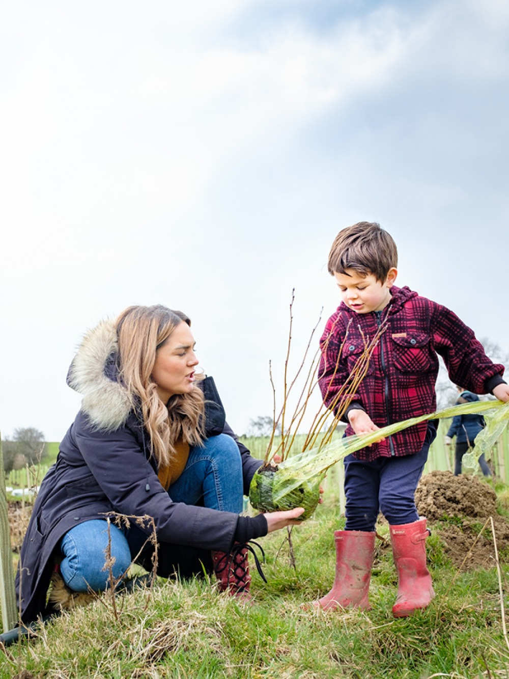 Community Tree planting at Broughton Sanctuary 3, c,Broughton hall Estate