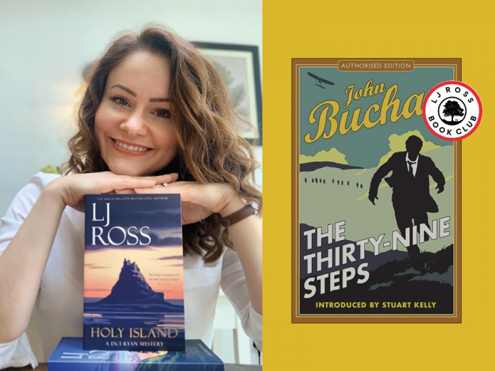 LJ Ross Chooses a Classic Spy Adventure For April's Book Club