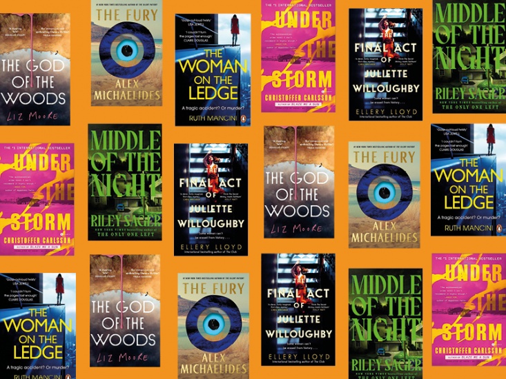 Collage of featured Crime Novels