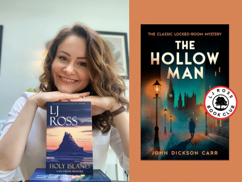 LJ Ross Chooses a Murder Mystery for June's Book Club
