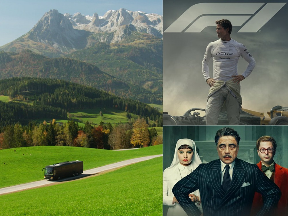 Press images for Destination X | F1: The Movie | The Phoenician Scheme