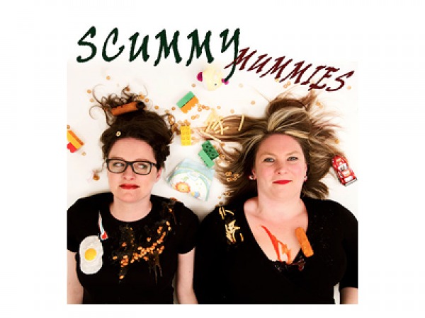Scummy Mummies Podcast, Ellie Gibson and Helen Thorn