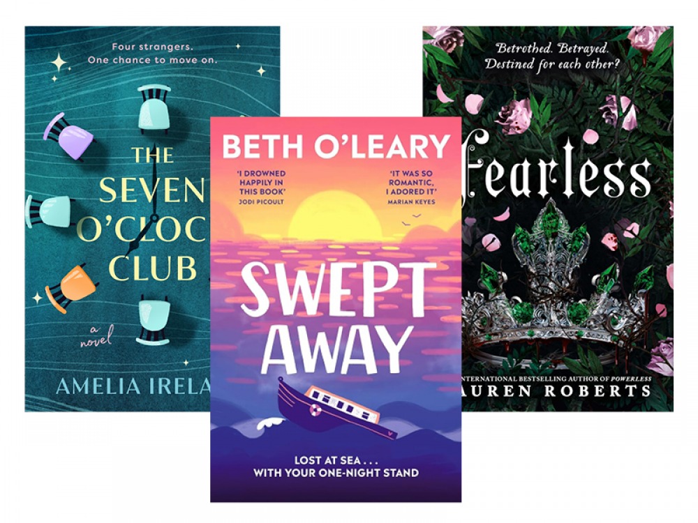 The Seven O’clock Club, Amelia Ireland | Swept Away, Beth O'leary | Fearless, Lauren Roberts