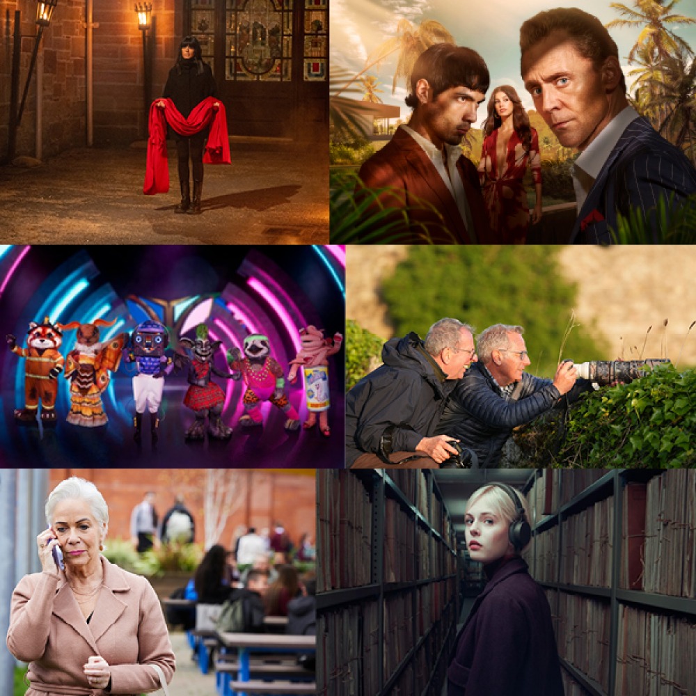 The Traitors | The Night Manager | The Masked Singer | Robson Green's Weekend Escapes | Waterloo Road | Patience