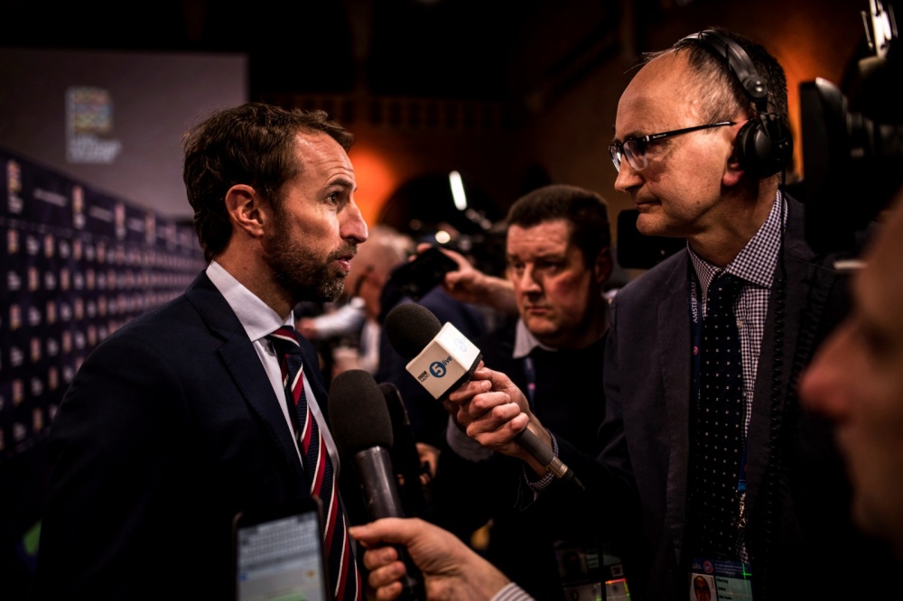 John Murray interviewing Gareth Southgate
