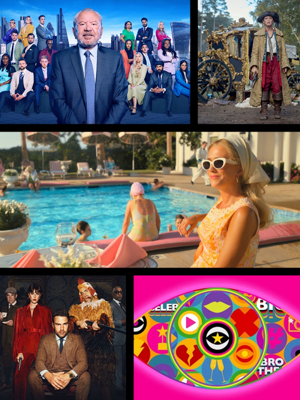 Images of featured shows