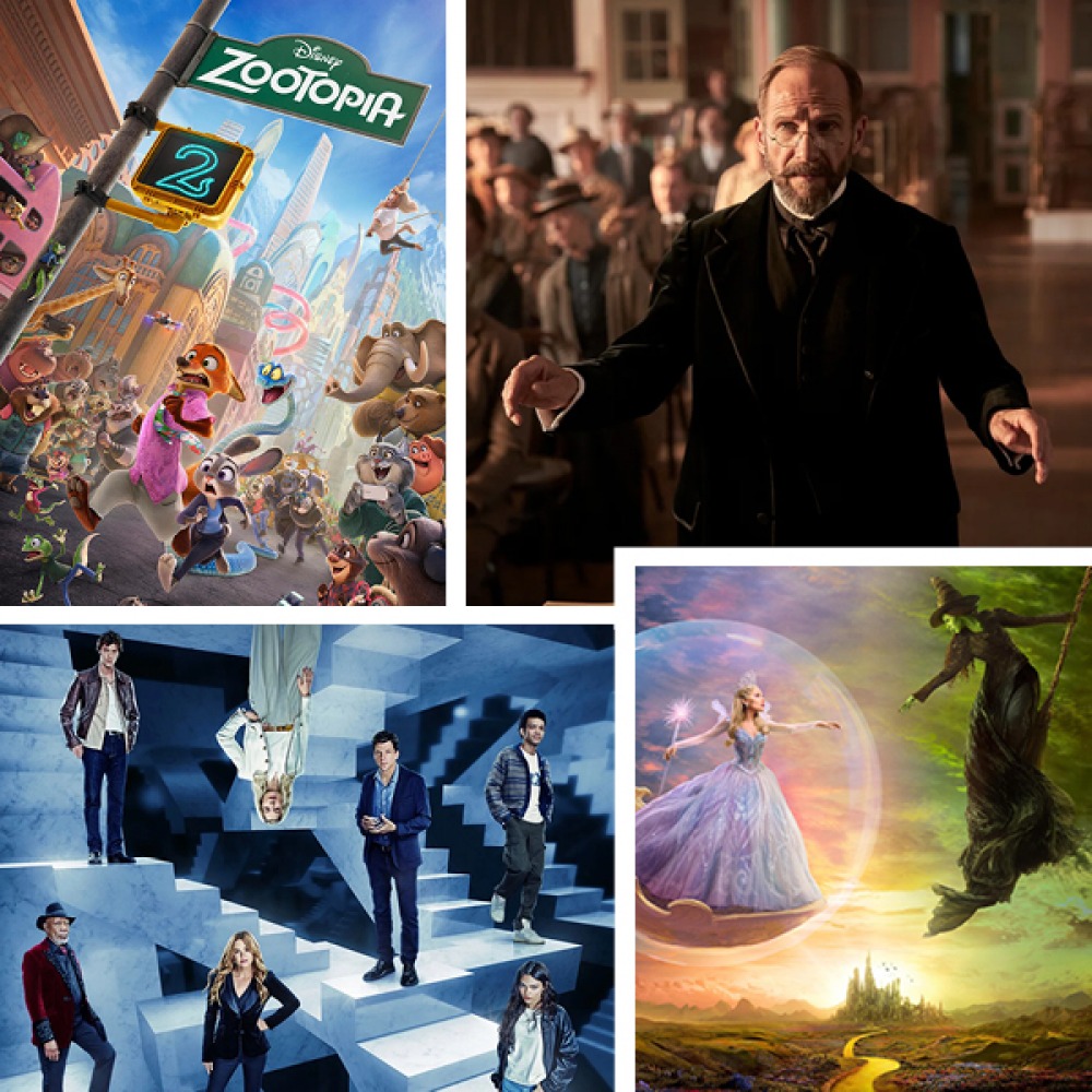 Zootopia 2 | The Choral | Wicked: For Good. | Now You See Me, Now You Don’t