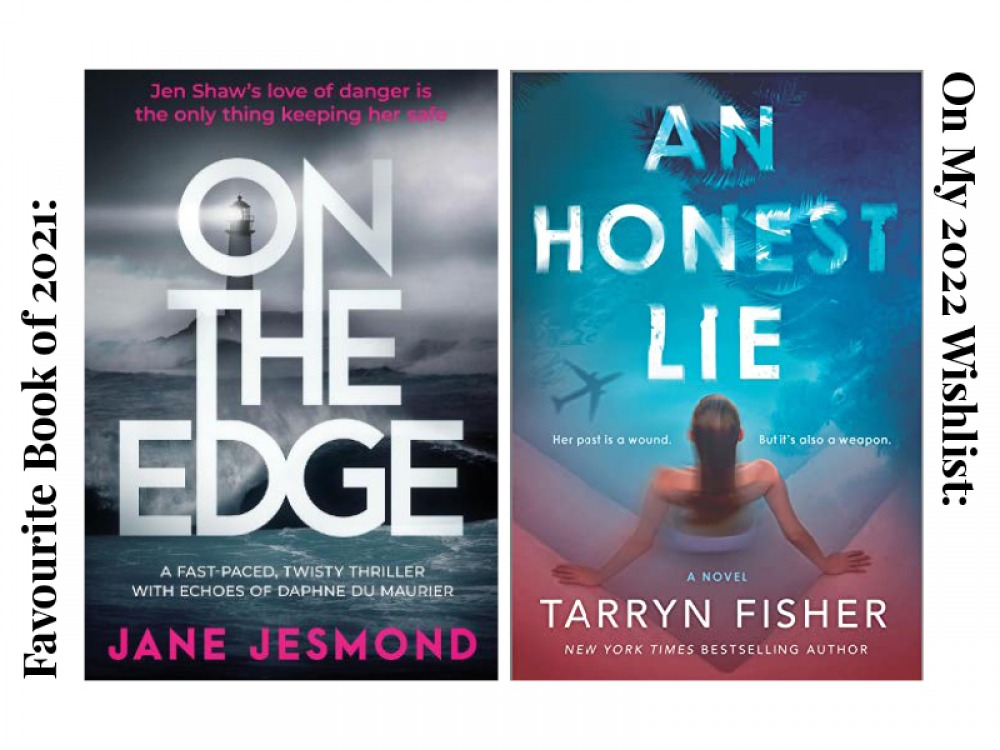 On The Edge by Jane Jesmond, An Honest Lie by Tarryn Fisher