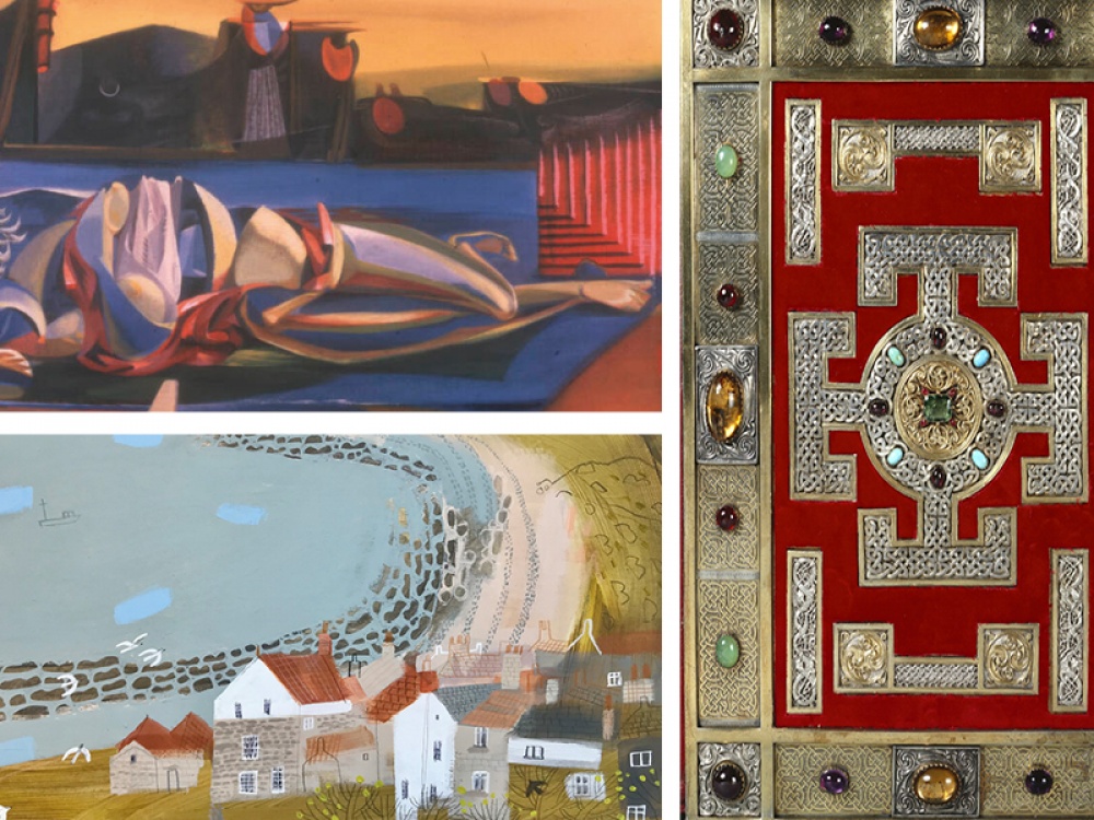 Collage of featured shows