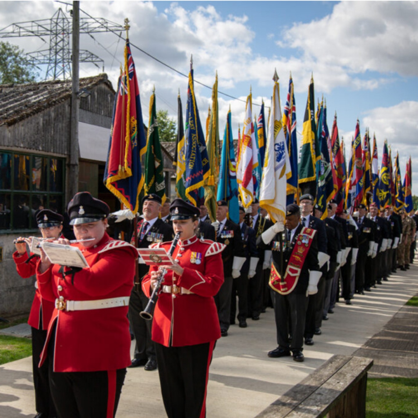 Eden Camp All Services Parade