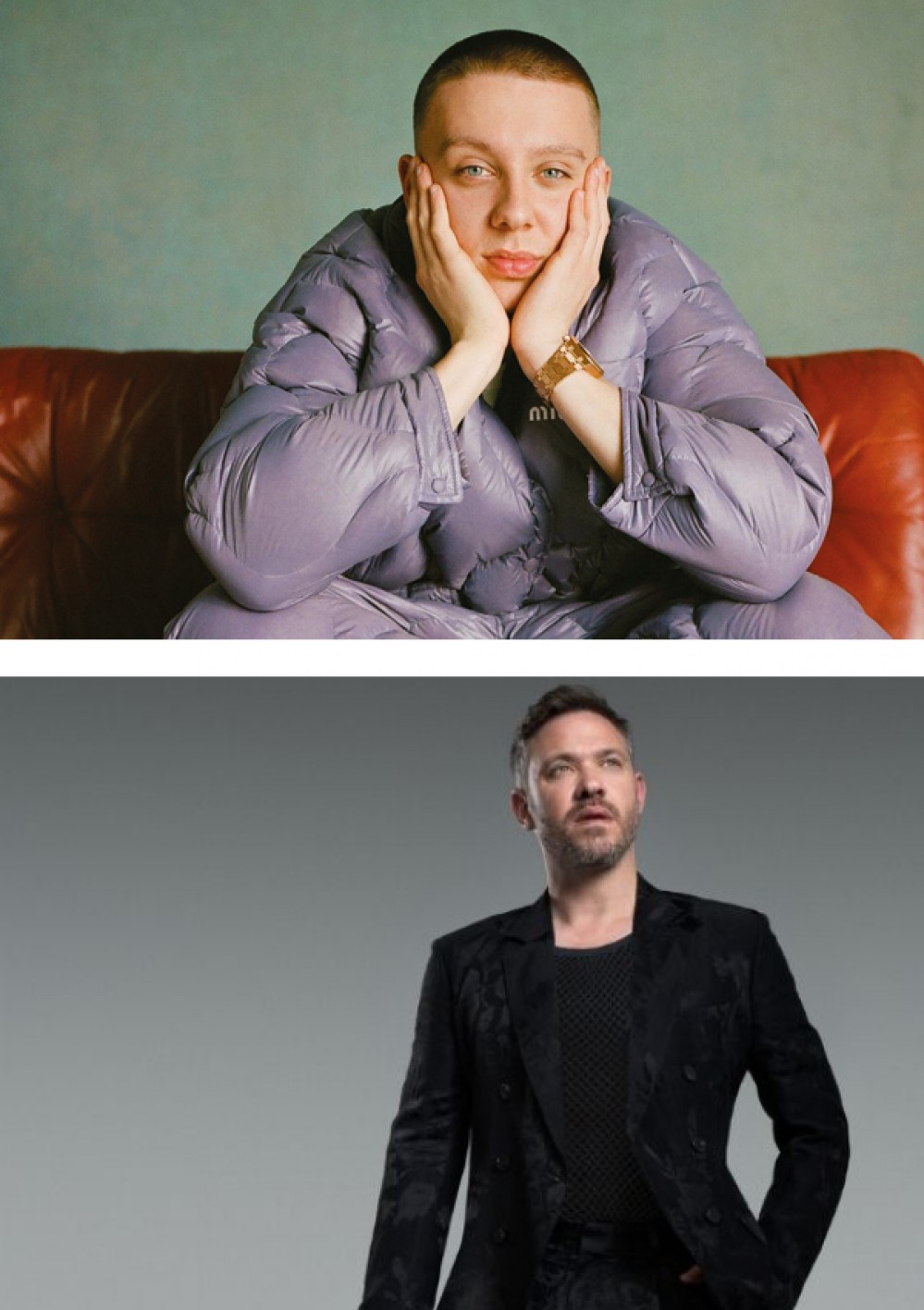 Aitch and Will Young