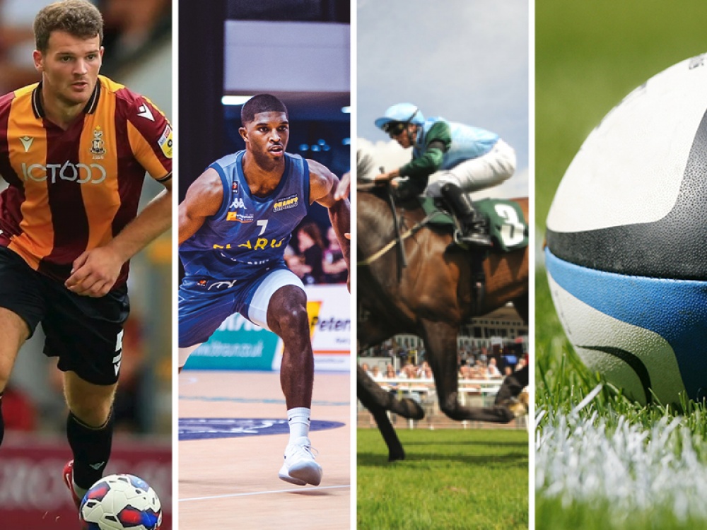 Collage of sporting images featured in article