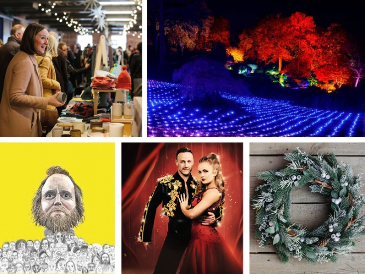 Collage of featured events