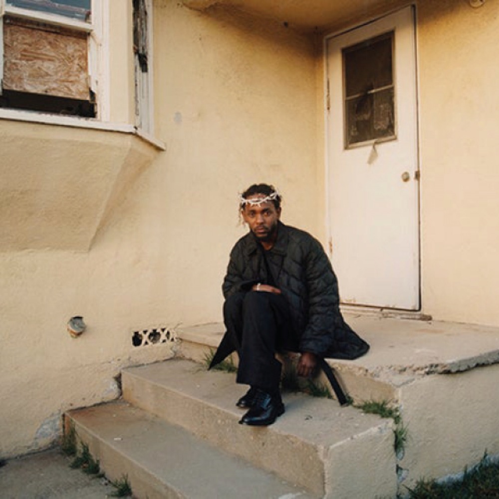 Kendrick Lamar Sitting On Steps