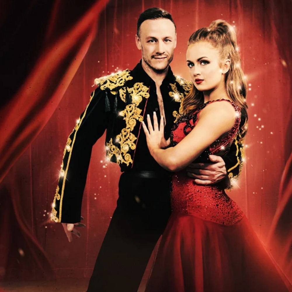 Ballroom dancers posing