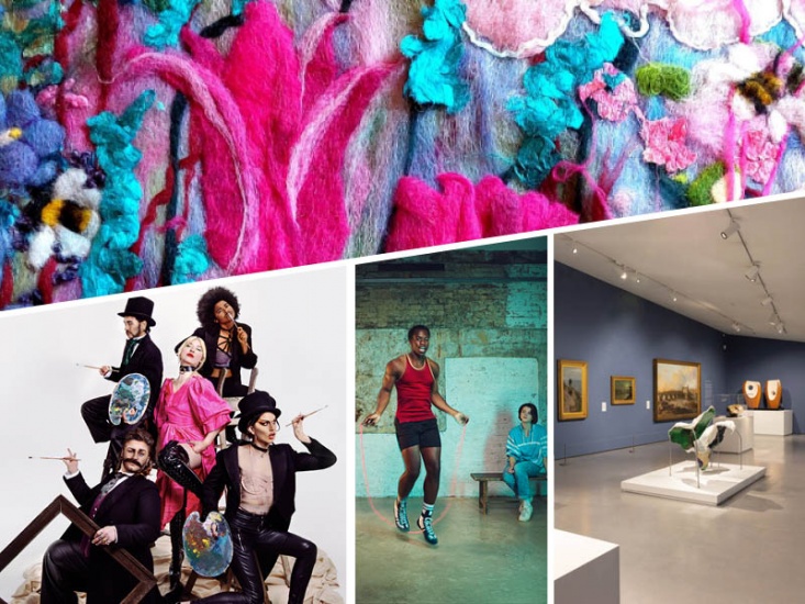 Collage of featured events