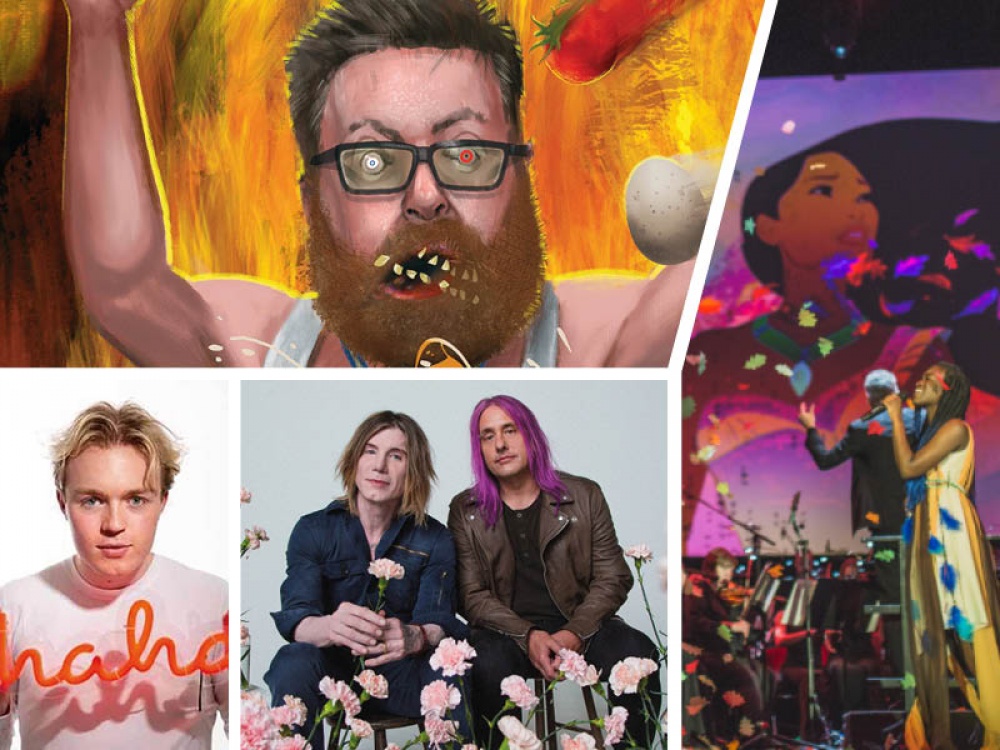 Collage of featured events