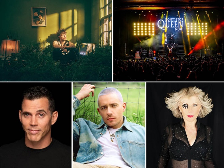 collage of featured events