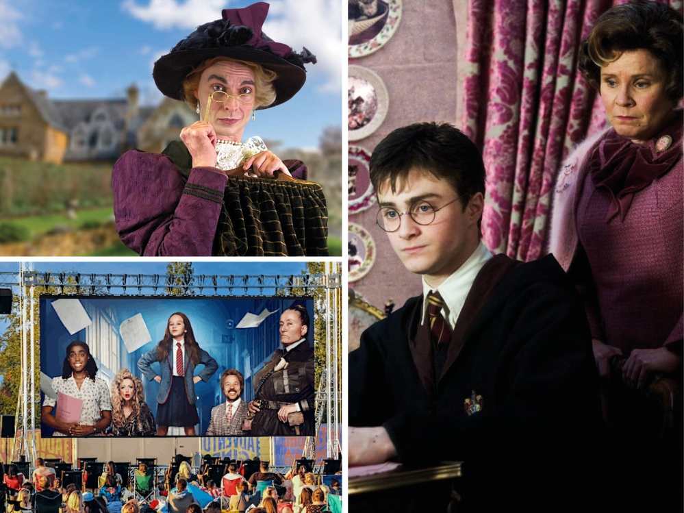 Collage of events