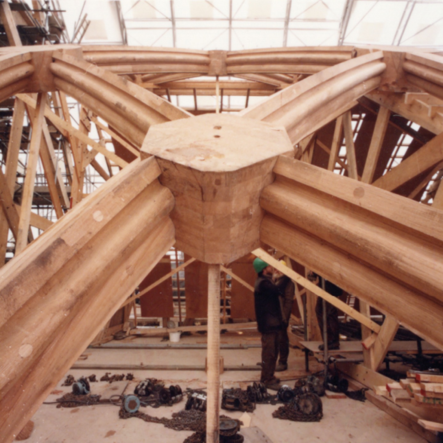 Rebuilding the roof at York Minster