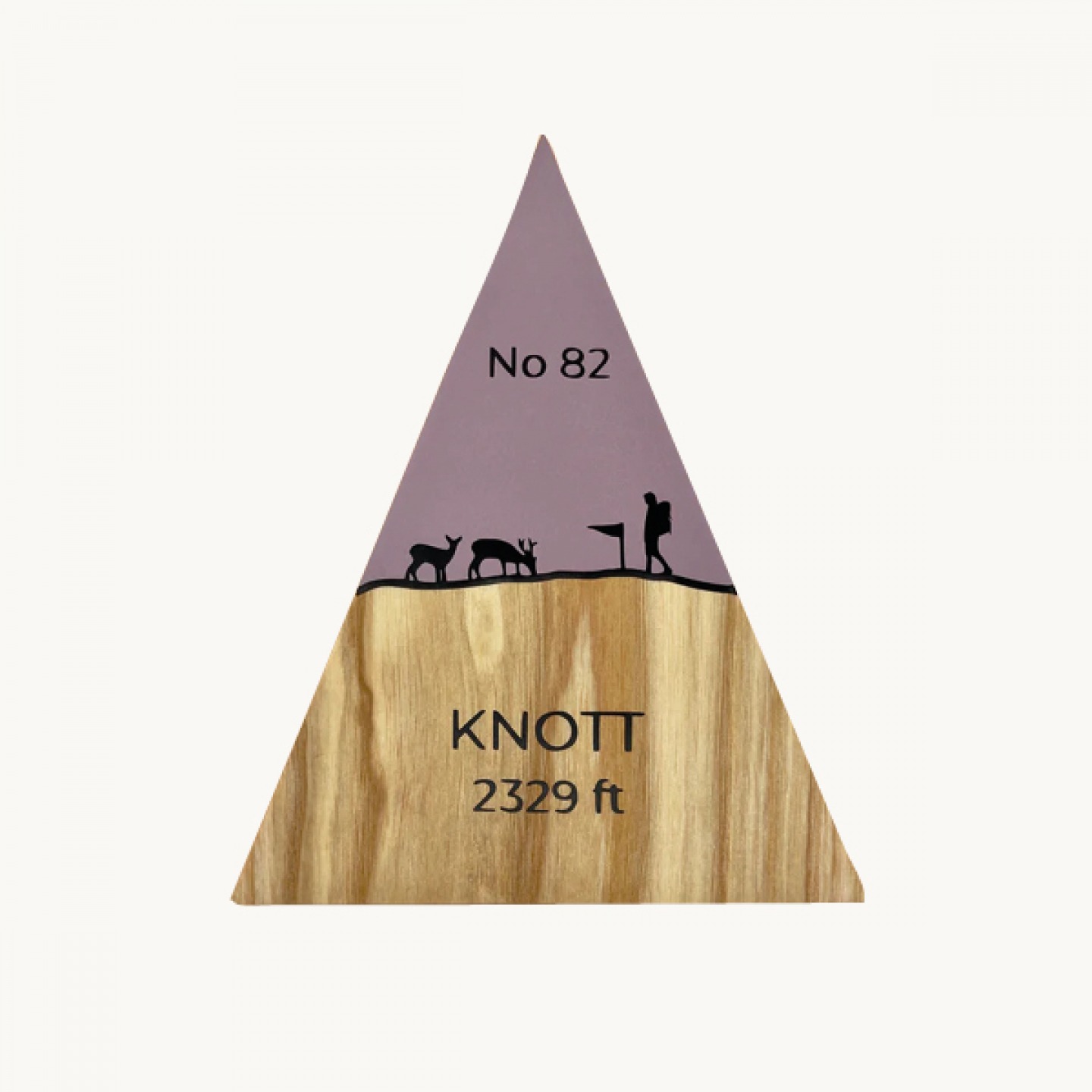 Knott handmade wooden peak