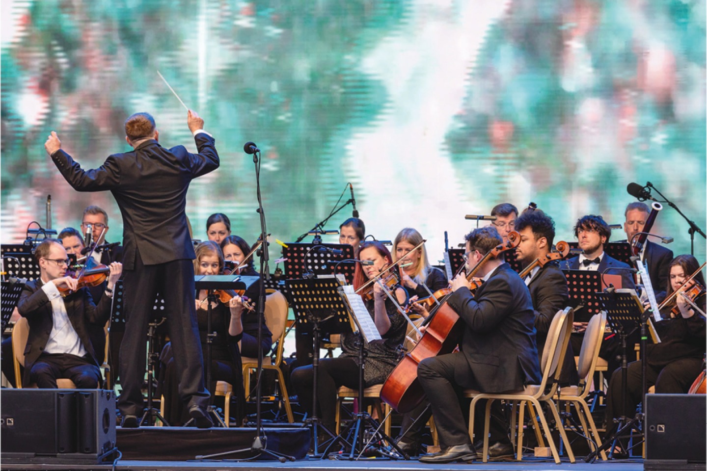 Yorkshire Symphony Orchestra playing