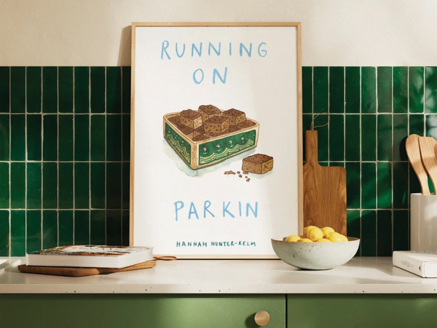 Running on Parkin limited edition giclée print