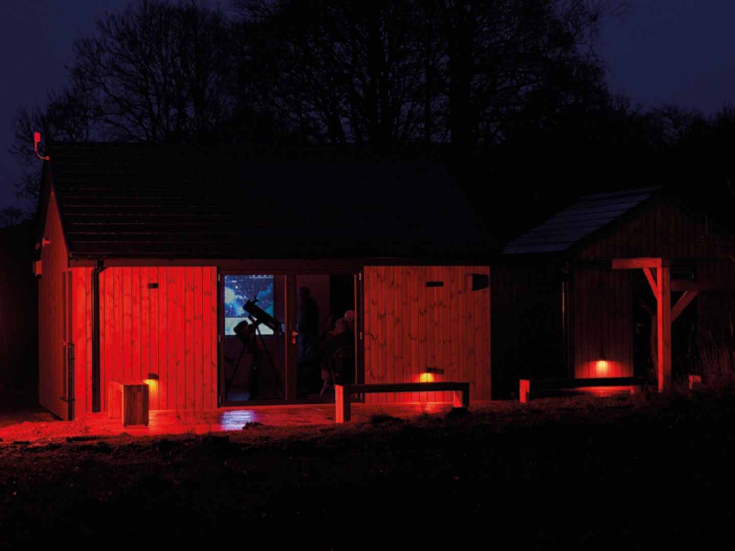 Dark Skies Station  at Danby Lodge © Olivia Brabbs
