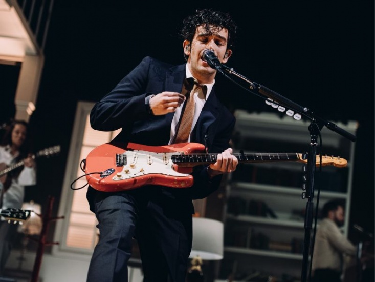 Matty Healy, The 1975, credit Jordan Curtis Hughes