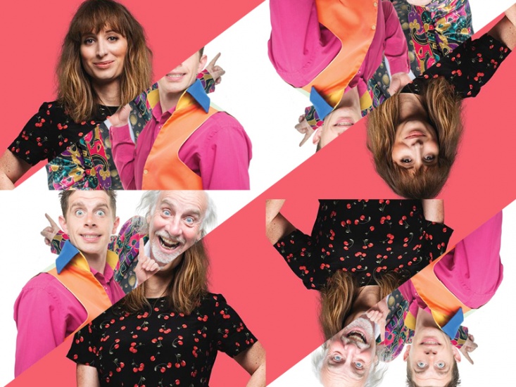 Collage of featured shows