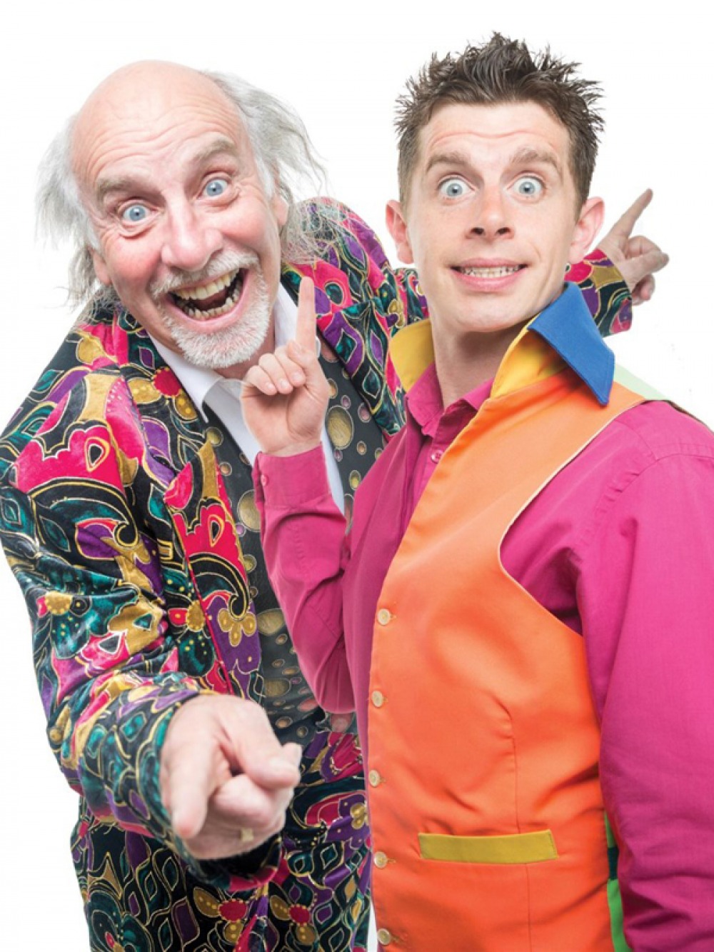 Danny Adams and Clive Webb posing