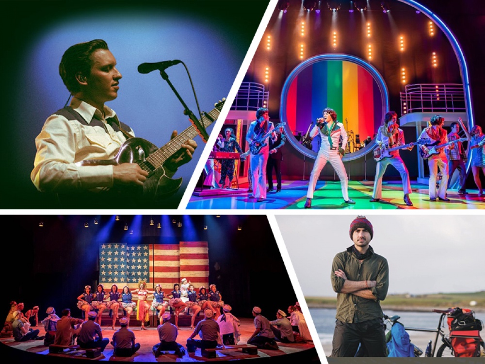 collage of featured shows