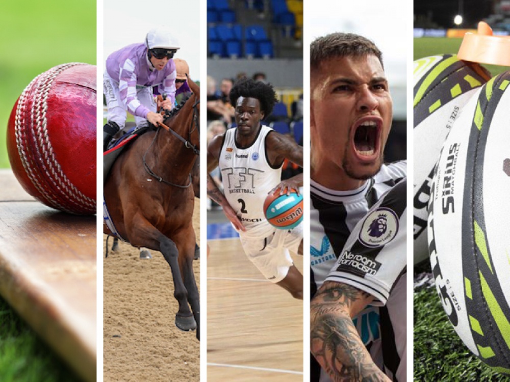 Sports images featured in article