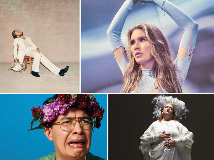 Collage of featured shows